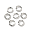 Tarnish Resistant 304 Stainless Steel Open Jump Rings STAS-R065-42-1