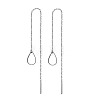 Stainless Steel Ear Thread for Women FIND-PW0024-38B-1