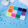 72G 12 Colors Opaque Acrylic Beads SACR-TA0001-54-5