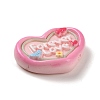 Heart Cartoon Word Forever Love Opaque Resin Decoden Cabochons RESI-R447-02A-2