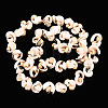 Natural Spiral Shell Beads Strands SSHEL-G024-02-5