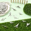 60Pcs 6 Styles Tibetan Style Alloy Pendants FIND-YW0011-71-4