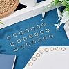 20g Brass Open Jump Rings FIND-TA0010-69D-G-6