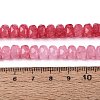 Imitation Jade Crackle Glass Beads Strands GLAA-N068-01A-A12-5
