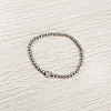 304 Stainless Steel Beads Stretch Bracelets for Women FS-WGC4F34-21-1