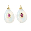 Opalite Pendants KK-G555-17G-01-1