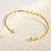 304 Stainless Steel Cuff Bangles IL3957-2-1