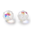Electroplate Round Glass Beads EGLA-A043-01-AB02-2