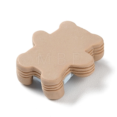 Opaque Resin Cabochons LS-RESI-G079-02G-1