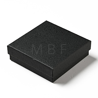 Texture Paper Jewelry Gift Boxes OBOX-G016-C03-B-1