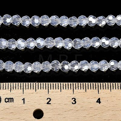 Electroplate Glass Beads Strands EGLA-A035-J4mm-A06-1