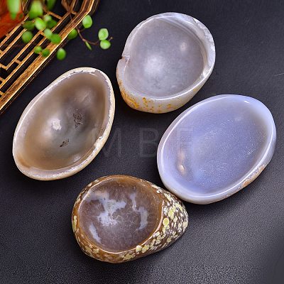 Natural Agate Charging Bowl for Cleansing PW-WG25657-01-1