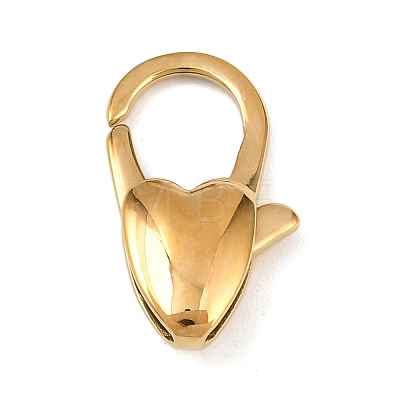 316 Stainless Steel Lobster Claw Clasps STAS-C154-03C-G-1