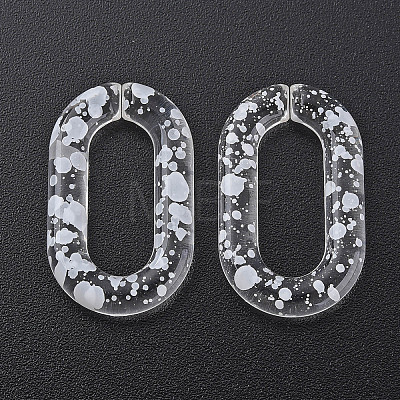 Transparent Acrylic Linking Rings OACR-N009-013B-04-1