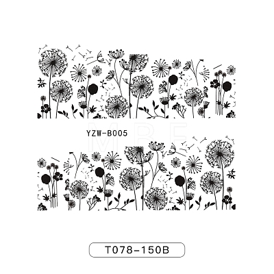 Nail Art Water Transfer Stickers MRMJ-T078-150B-1