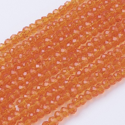 Glass Beads Strands GLAA-G045-B-1