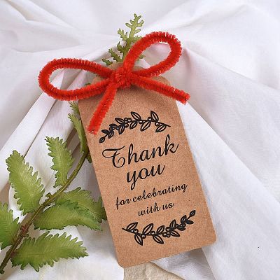 2 Sets 2 Colors Thank You for Celebrating with Us Paper Gift Tags CDIS-SZ0001-10-1
