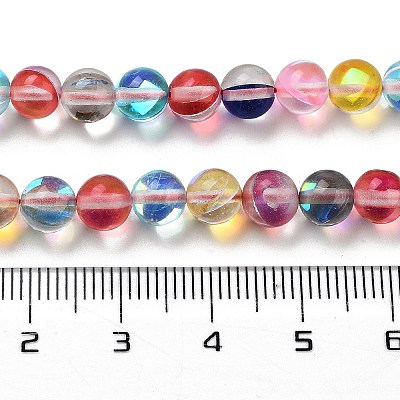 Transparent Glass Beads GLAA-B022-6mm-11-1