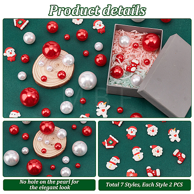  Christmas Theme DIY Jewelry Making Finding Kit DIY-PH0013-75-1