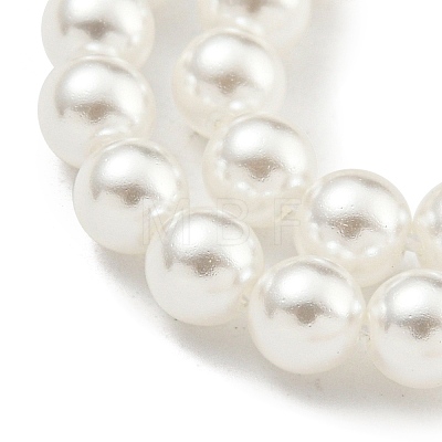 Glass Pearl Beads Strands HY-G002-01B-01-1
