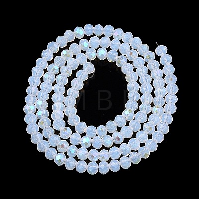 Electroplate Glass Beads Strands EGLA-A044-J3mm-L06-1