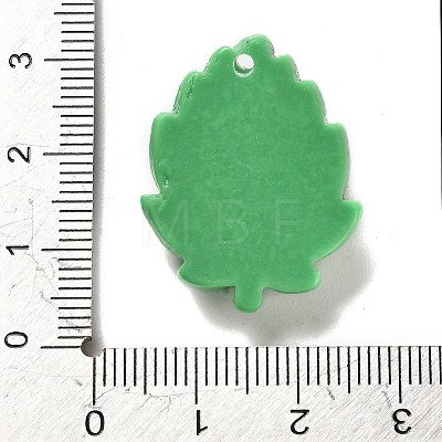 Opaque Resin Decoden Pendants RESI-M037-01A-1