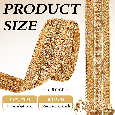 5 Yards Polyester Ribbon OCOR-MA0001-91B-1