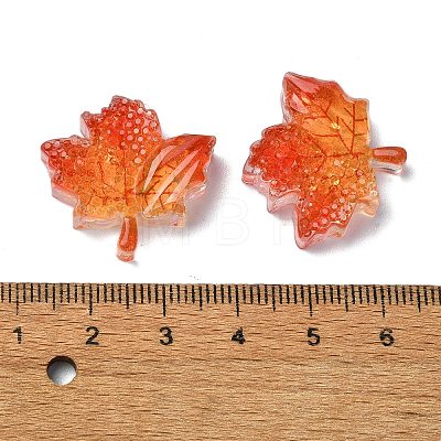 Thanksgiving Day Transparent Epoxy Resin Decoden Cabochons CRES-I030-14A-1