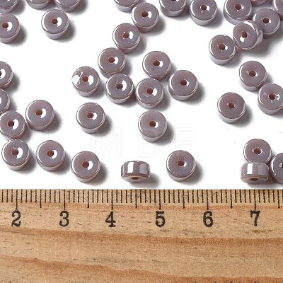 Opaque Colours Luster Glass Seed Beads SEED-E001-P3x6mm-A01-1