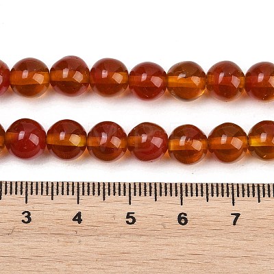 Handmade Lampwork Beads Strand LAMP-B056-8mm-17-1