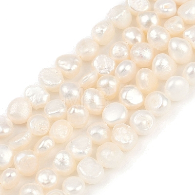 Natural Cultured Freshwater Pearl Beads Strands PEAR-P064-19D-04A-1