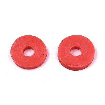 Handmade Polymer Clay Beads LS-CLAY-Q251-8.0mm-40-1