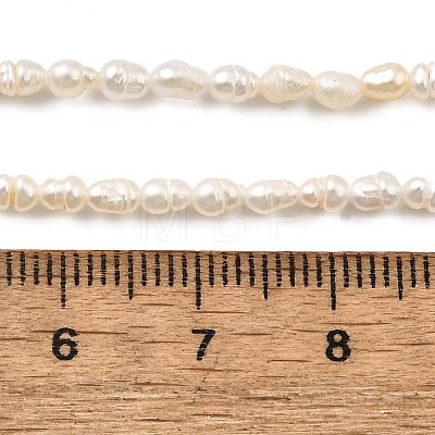 Natural Cultured Freshwater Pearl Beads Strands PEAR-I007-01K-01A-1