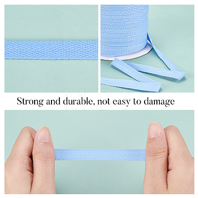 Cotton Twill Tape Ribbons OCOR-WH0058-35D-1