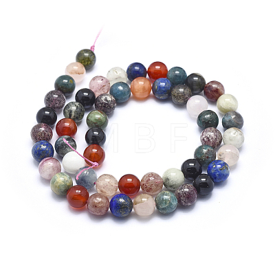 Natural Mixed Gemstone Beads Strands G-I213-22-1
