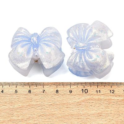 Luminous Opaque Resin & Rhinestone & Polymer Clay Beads RE-CBA1913-02C-1
