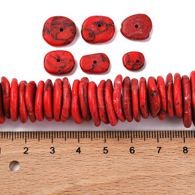 Graduated Synthetic Turquoise Beads Strands G-A237-01H-1