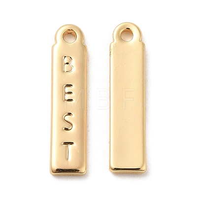 Brass Pendants KK-F860-11G-1