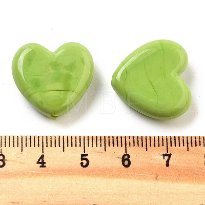 Heart Handmade Lampwork Beads LAMP-U003-01A-1