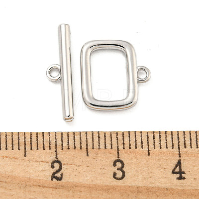 Brass Toggle Clasps KK-A223-19P-1