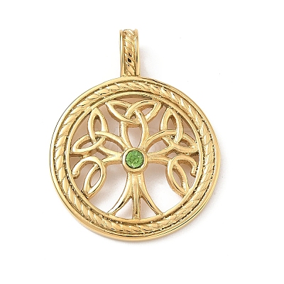 304 Stainless Steel Pendants LS-STAS-D207-27G-1