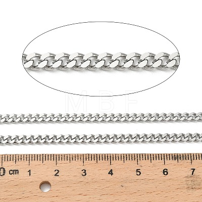 316L Surgical Stainless Steel Curb Chains CHS-H115-01C-P-1