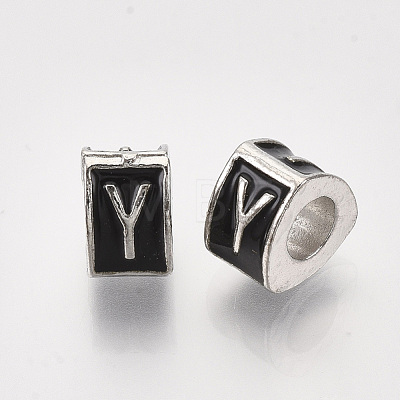 Alloy European Beads X-MPDL-S038-09Y-1