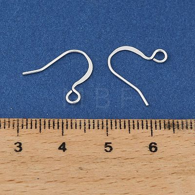 Brass Earring Hooks KK-H258-06G-S-1