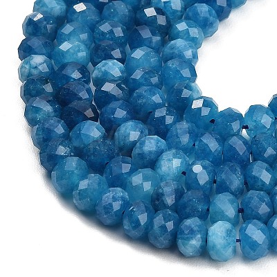 Faceted Dyed Natural White Jade Beads Strands GG-CBAE966-01A-S-1