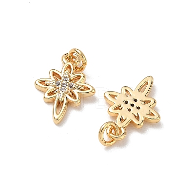 SHEGRACE Brass Clear Cubic Zirconia Charms XGRQ4G263-697G-1