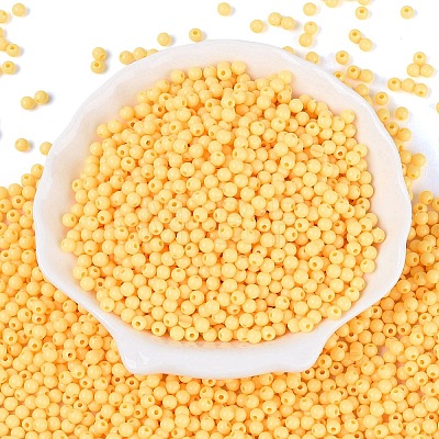 Opaque Acrylic Beads SACR-A006-06D-1