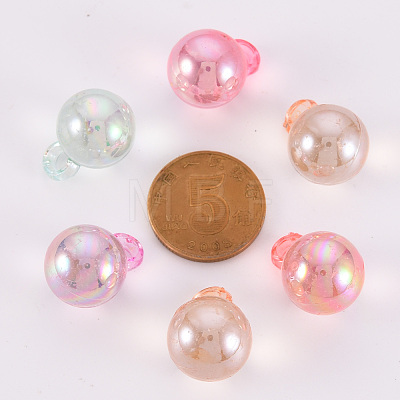 Transparent Acrylic Beads TACR-S154-42C-1