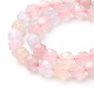 Natural White Jade Beads Strands G-F545-E29-1