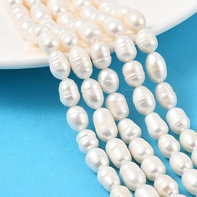 Natural Cultured Freshwater Pearl Beads Strands PEAR-I007-01D-04A-1